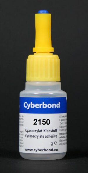 Cyberbond Cyanoacrylat 2150, god til keramik, pocelæn overflader. Slagfast