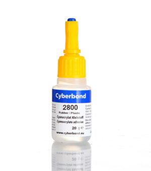 Cyberbond Cyanoacrylat 2800, specielt god til gummi og plast