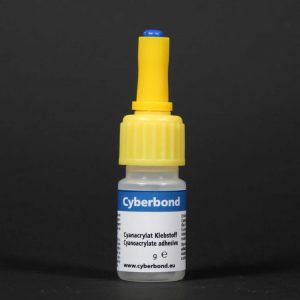 Cyberbond Cyanoacrylat 2610, god til sure og porøs overflader. Slagfast