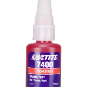 Loctite 7400 visuel sikringslak, RØD, 20ml